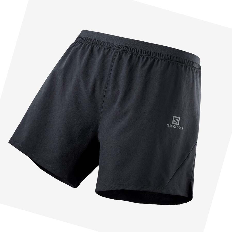 Bermudas Salomon CROSS 5\'\' Hombre Negros | MX 3170VRW